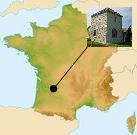 localisation du Gîte dans le "Sud Ouest"